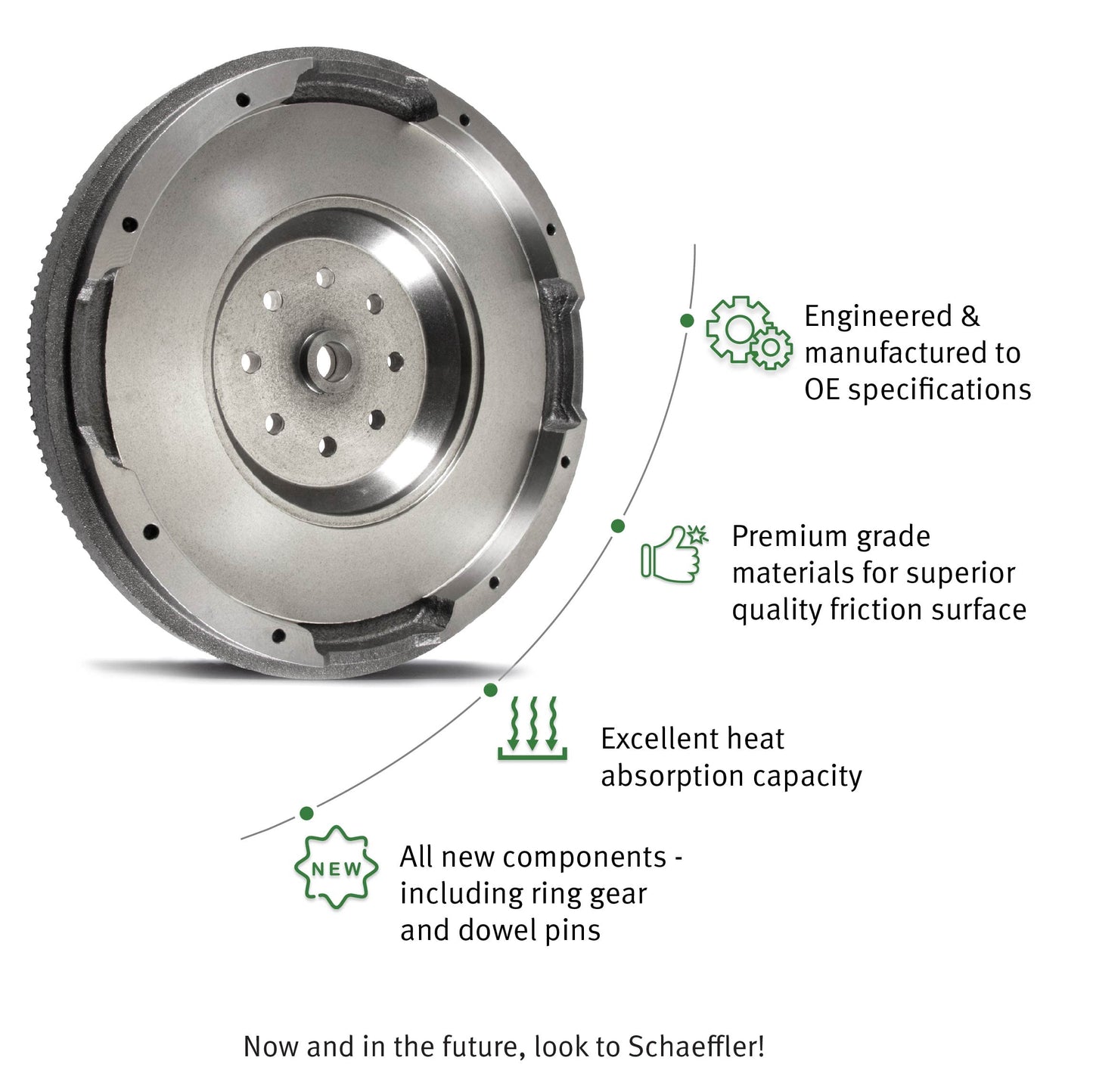 Schaeffler LuK LFW262 Flywheel, OEM Flywheel, LuK RepSet Clutch Replacement Parts