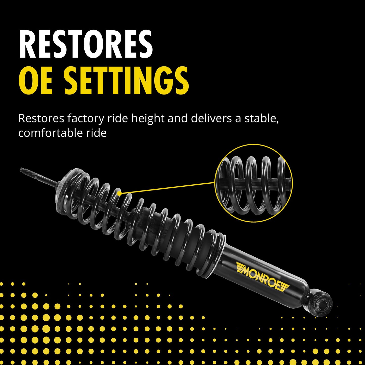 Monroe Shocks & Struts Monroe 90017C Air Spring to Coil Spring Conversion Kit
