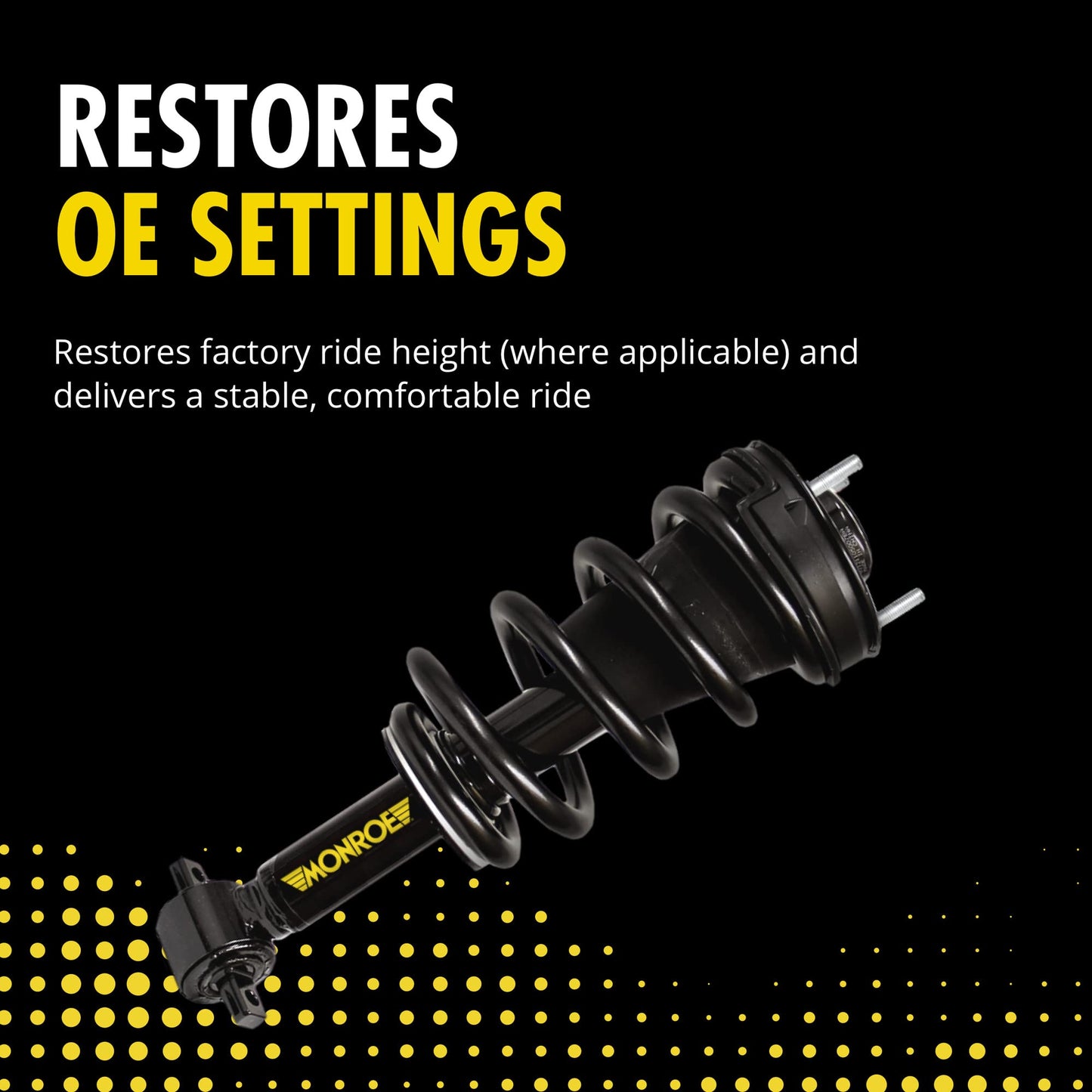 Monroe 90027C3 Active to Passive Suspension Conversion Kit for Chevrolet Tahoe