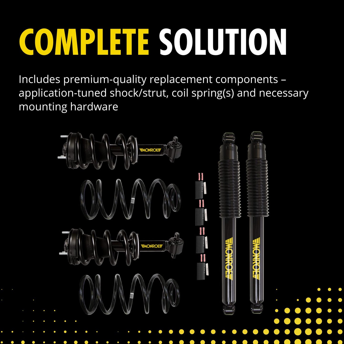 Monroe 90027C3 Active to Passive Suspension Conversion Kit for Chevrolet Tahoe