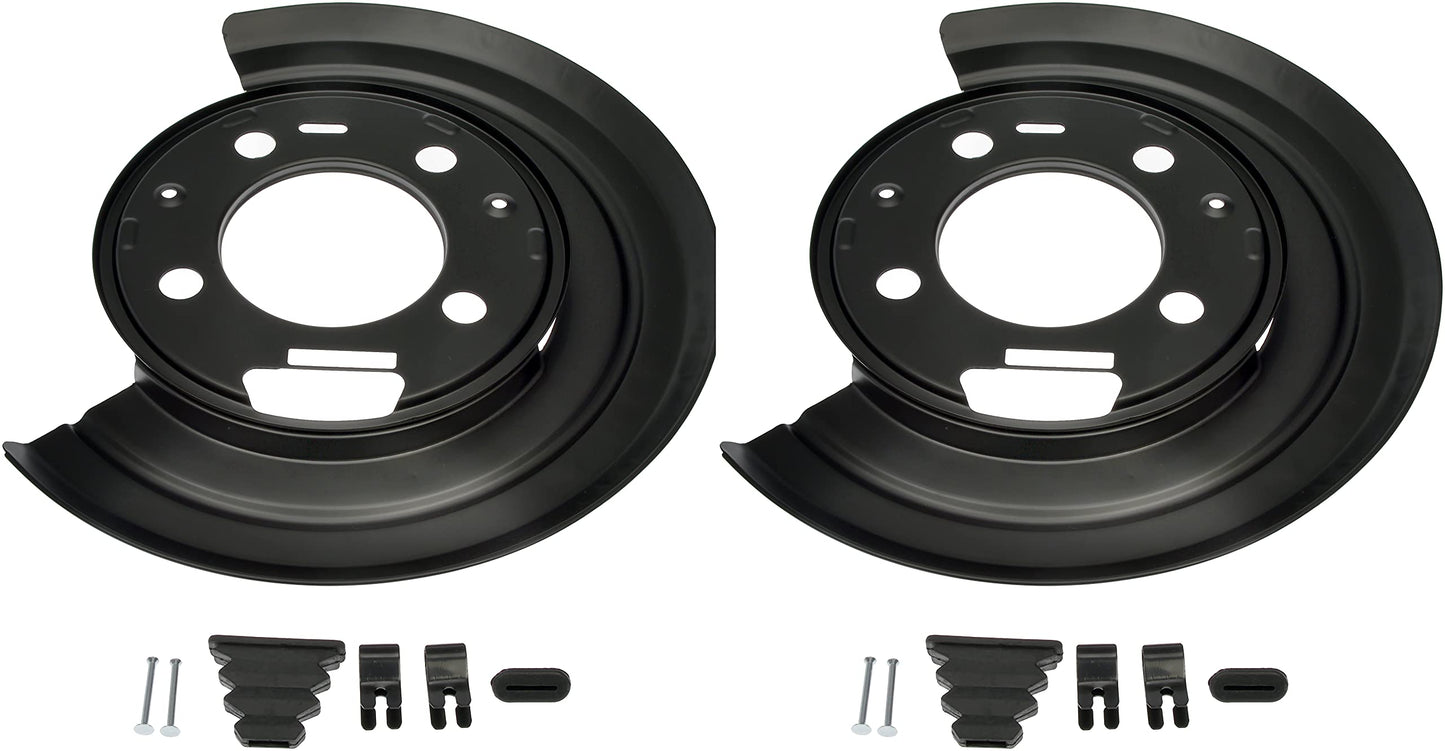 Dorman 924-212 Brake Backing Plate - 1 Pair Compatible with Select Ford Models