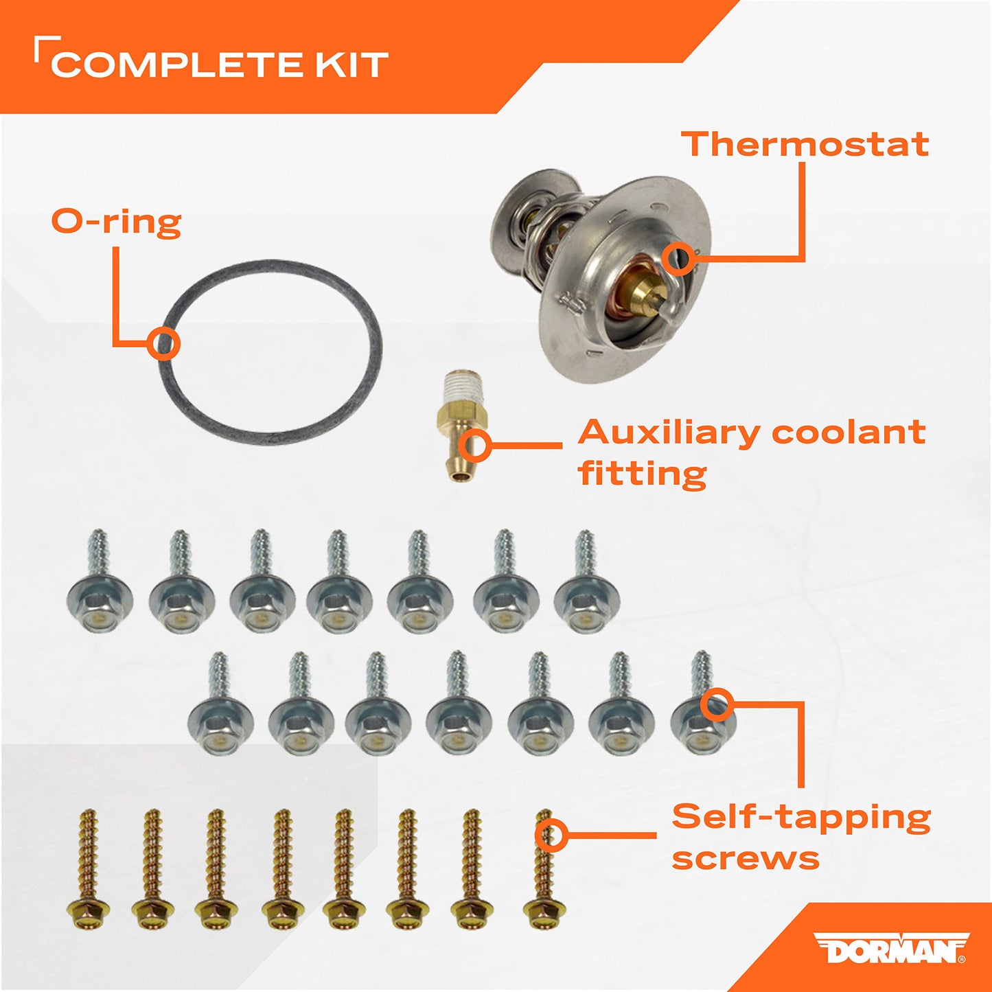 Dorman 615-188 Plastic Intake Manifold - Includes Gaskets Compatible with Select Ford Models (Made in USA)