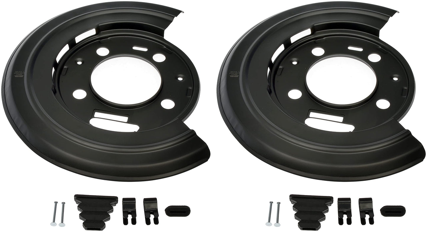 Dorman 924-212 Brake Backing Plate - 1 Pair Compatible with Select Ford Models