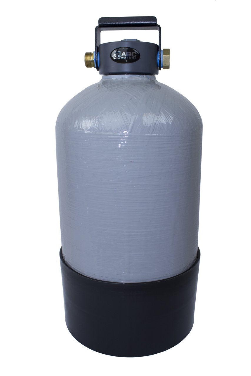 ABCwaters Built Portable Water Softener with Handle 16,000 Grain Capacity, Perfect for Your Mobile Home, Park Model, Tiny Home, Pressure Washing, Car Washing, RV, Boat or Yacht