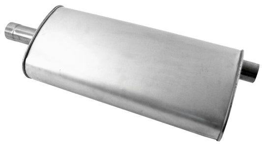 Walker Quiet-Flow SS 21602 Direct Fit Exhaust Muffler 2.5" Inlet (ID) 2.25" Outlet (ID) for Jeep Liberty