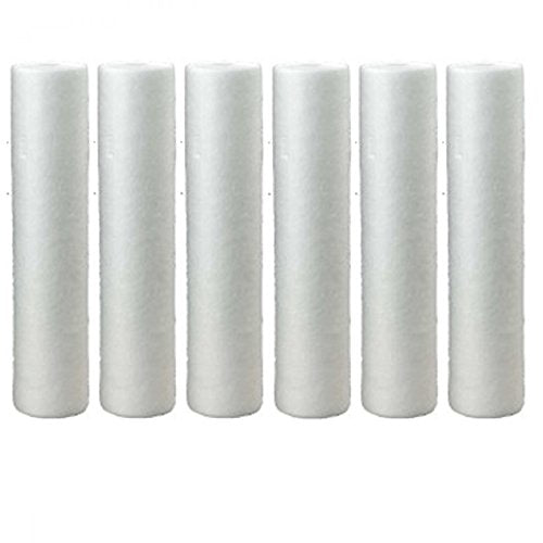 Hydronix SDC-45-2005 5 Micron Whole House 20 x 4.5 Sediment Water Filter 6 Pack
