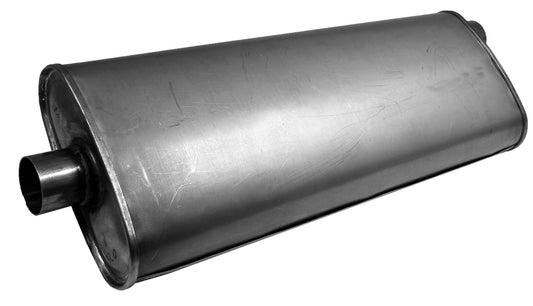 Walker SoundFX 18952 Direct Fit Exhaust Muffler 2.5" Inlet (ID) 2.25" Outlet (ID) for Jeep Grand Cherokee