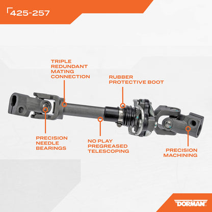Dorman 425-257 Steering Shaft Compatible with Select Dodge Models