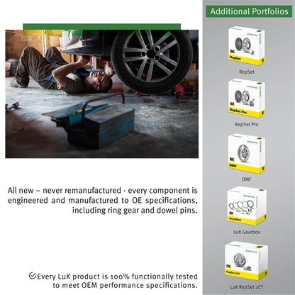 Schaeffler LuK LFW193 Flywheel, OEM Flywheel, LuK RepSet Clutch Replacement Parts