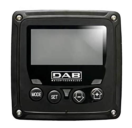 DAB E.Sybox Mini 3 Electronic Pressurisation System, Constant Pressure, Ultra Low 45db(A) Noise, 2.7" X 1.5" High-Resolution Screen, Compact, Wireless Capability, 1.1 Horsepower, 7.5 Bar, 80 l/min