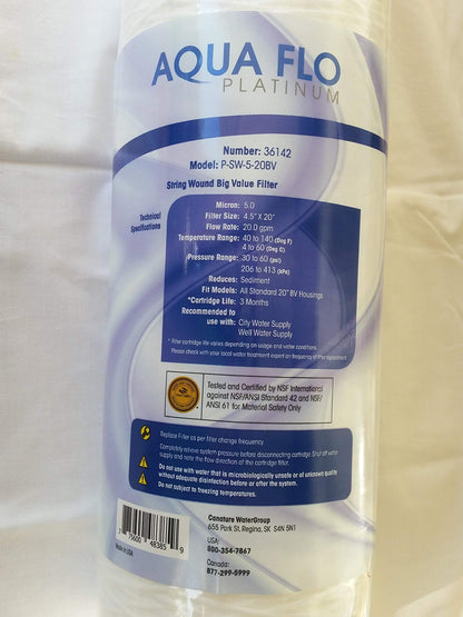 Genuine Pura #33003117 String Wound Polypropylene Filter