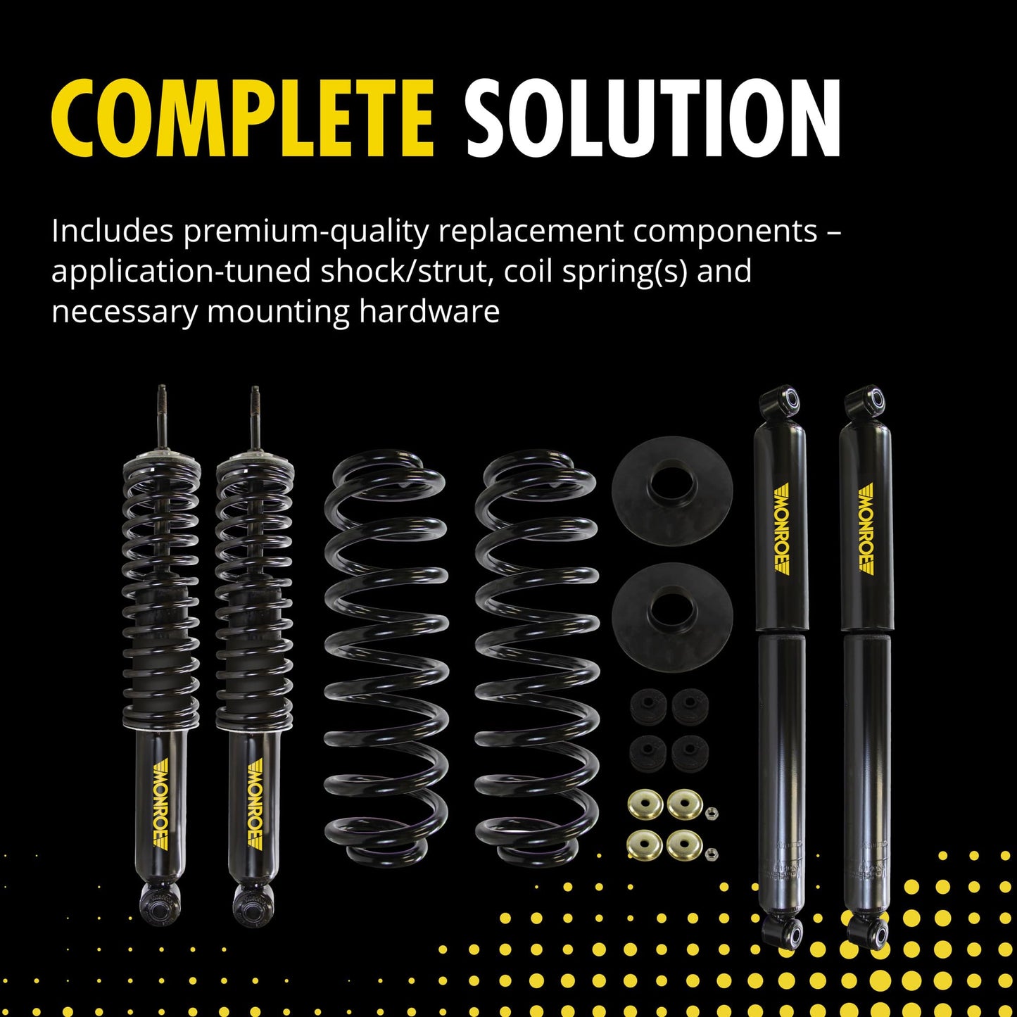 Monroe Shocks & Struts Monroe 90017C Air Spring to Coil Spring Conversion Kit