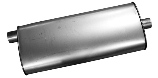 Walker Quiet-Flow SS 21544 Direct Fit Exhaust Muffler 2.5" Inlet (ID) 2.25" Outl