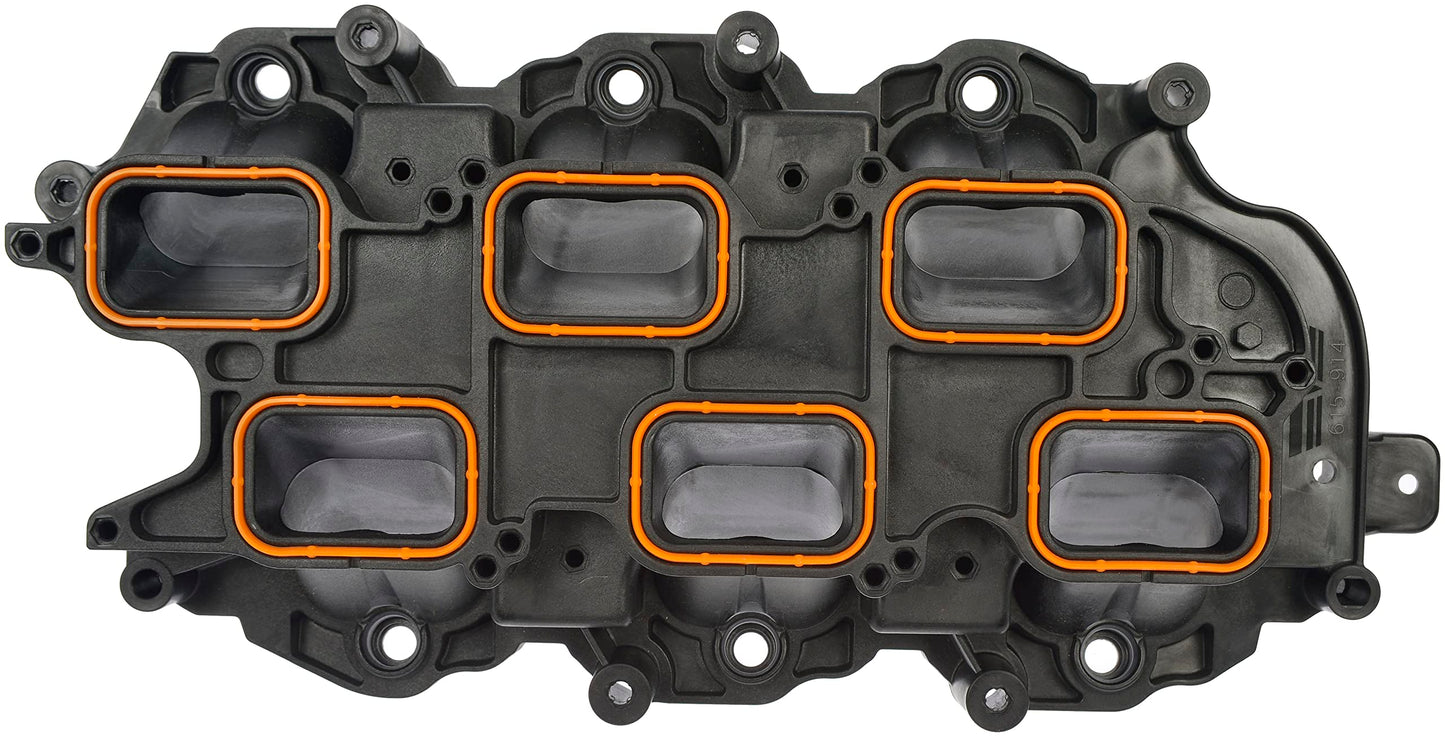 Dorman 615-914 Lower Intake Manifold Plastic with Gaskets Compatible with Select Chrysler/Dodge/Jeep/Ram/Volkswagen Models