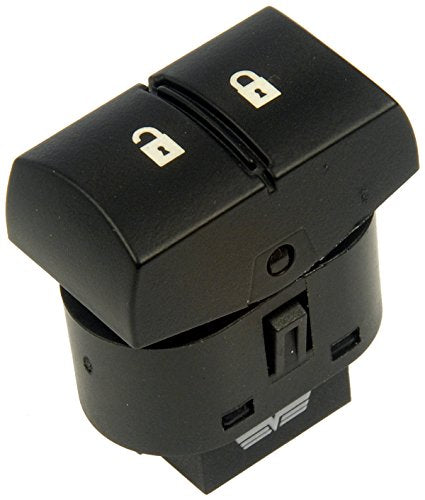 Dorman 901-035 Front Driver Side Power Door Lock Switch - 1 Button Compatible with Select Chevrolet/Pontiac Models,Black