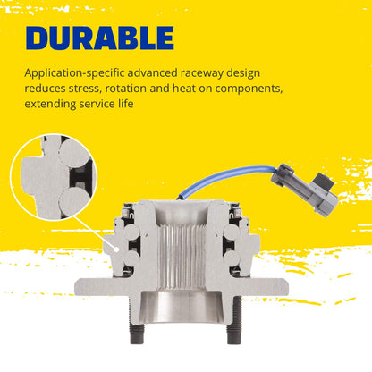 MOOG 512305 Wheel Bearing and Hub Assembly for Audi A4 Quattro