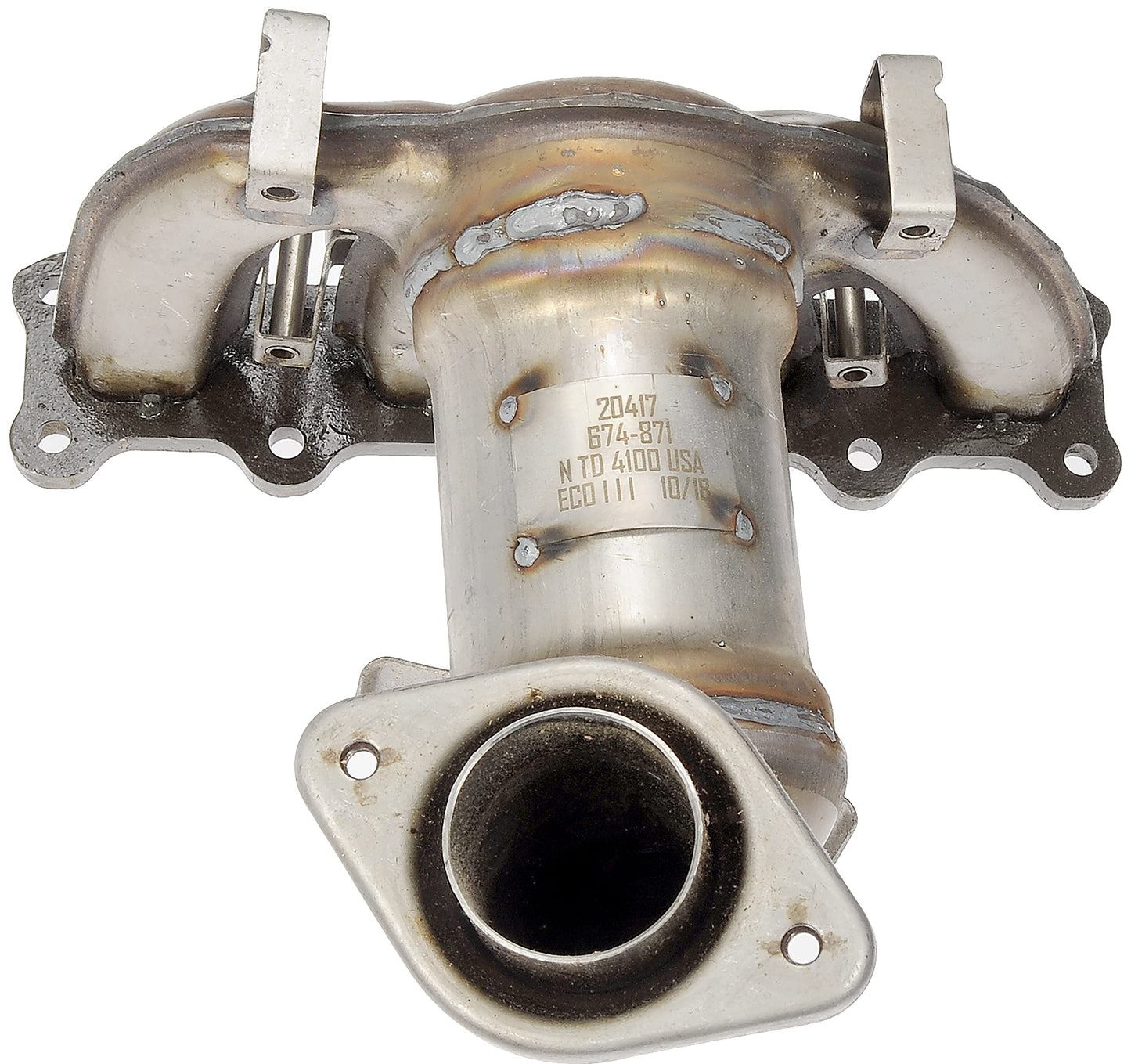 Dorman 674-871 Manifold Converter - Not CARB Compliant Compatible with Select Dodge / Jeep Models (Made in USA)