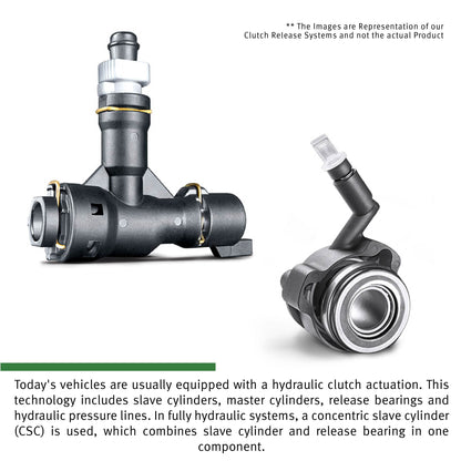 Schaeffler LuK CRS021 Pre-Filled Clutch Hydraulic Assembly, Clutch Release Replacement Parts, Clutch Hydraulics, OEM Clutch Replacement Parts