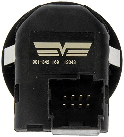 Dorman 901-342 Front Driver Side Power Mirror Switch - Left Side Compatible with Select Ford / Lincoln Models